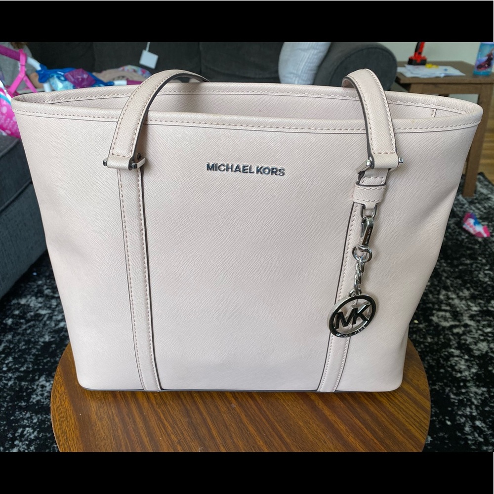 Baby Pink MK Tote Bag
